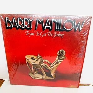 Barry Manilow 1975 Tryin To Get The Feeling Vinyl Album Works Arista